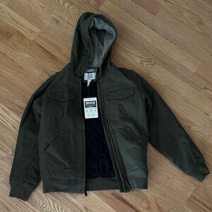 Duluth Trading Co Dark Green Hooded Jacket